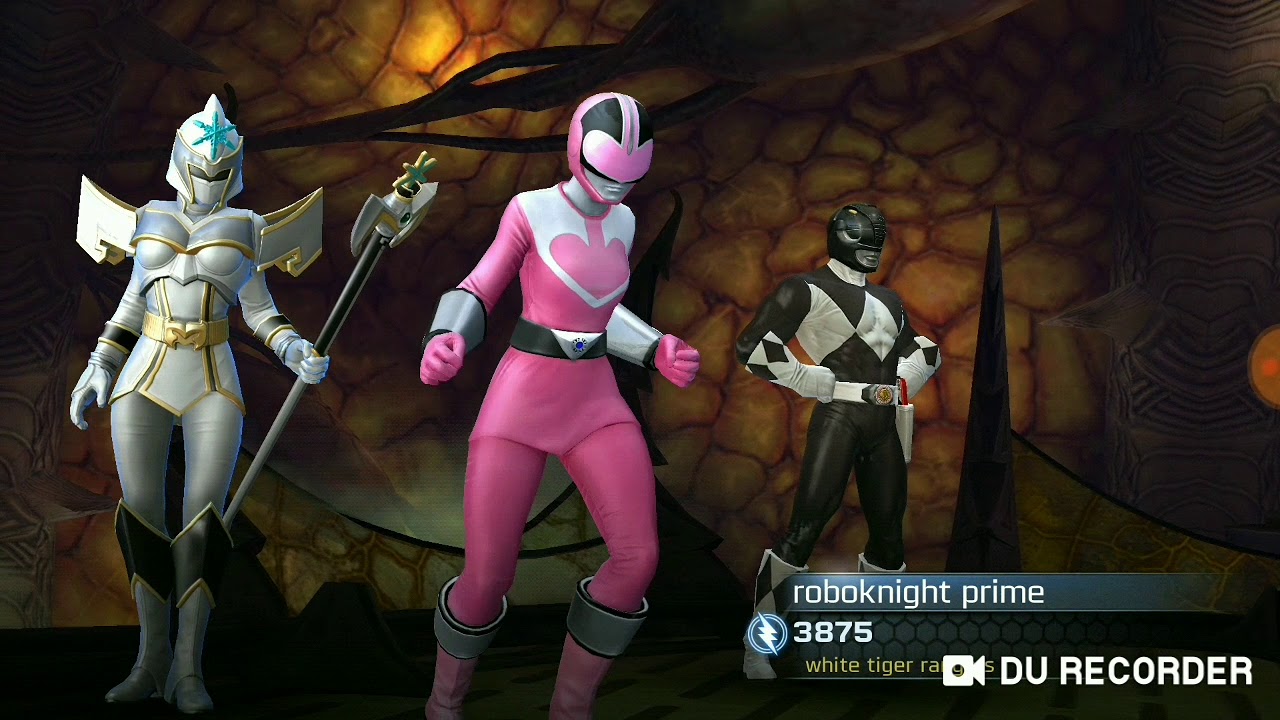 power rangers legacy wars time force red & pink rangers vs dai shi & white ranger