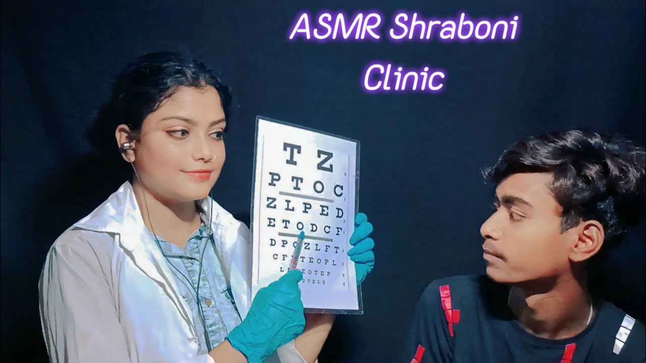 ASMR Real Parson | Cranial Nerve Exam And Medical Test | Doctor Role play 👩‍⚕