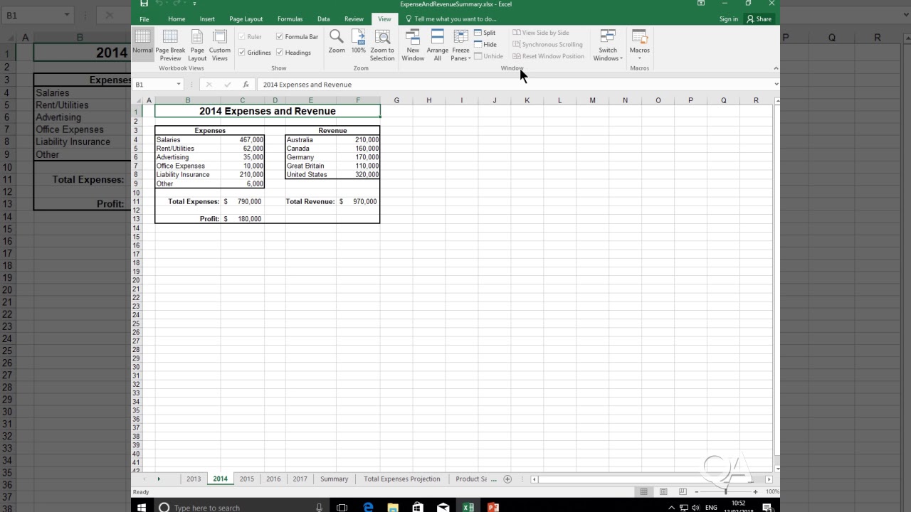 How to work with multiple workbooks in Excel