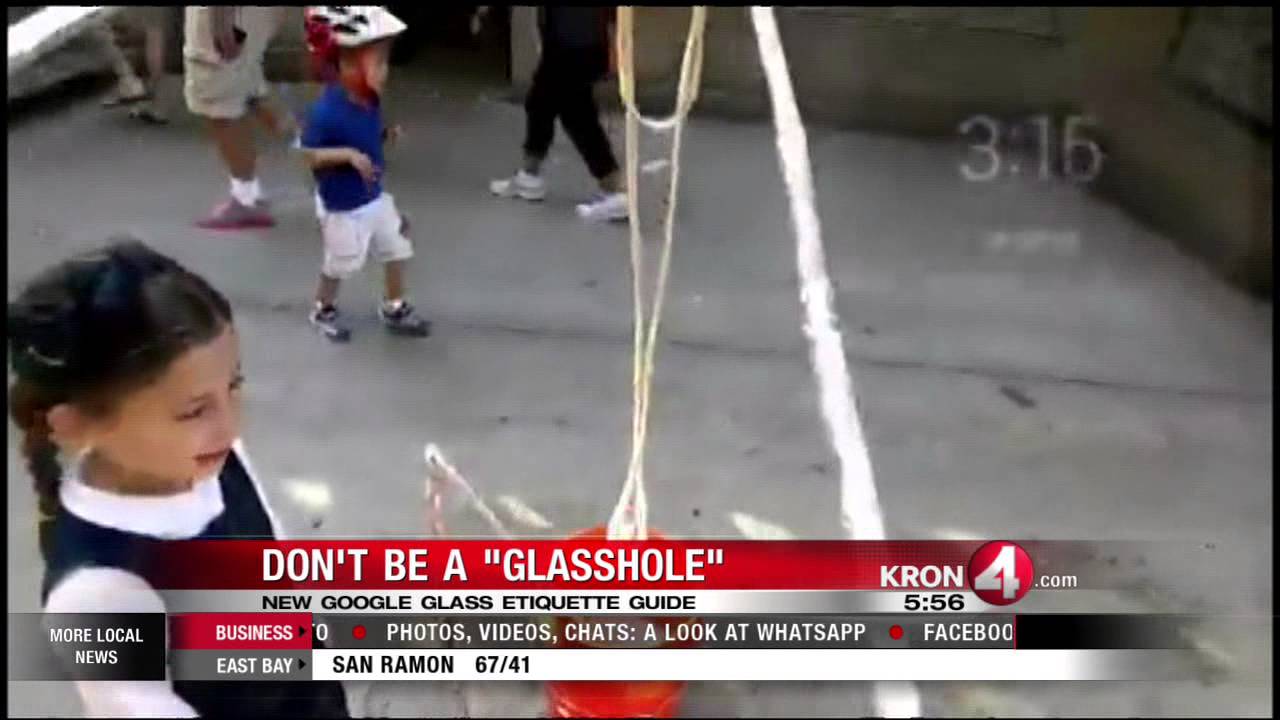 Google Don't Be A 'Glasshole'