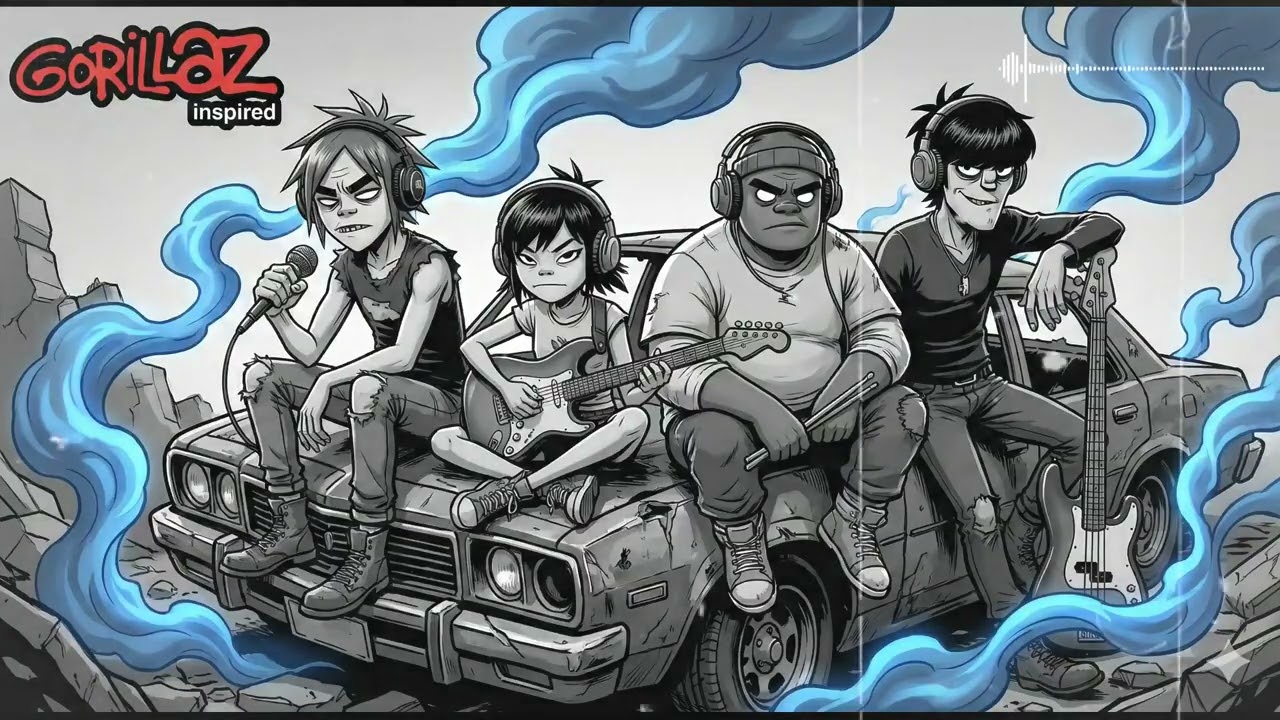 Gorillaz Lost Album This Playlist Sounds Like a Gorillaz - Ai Remix