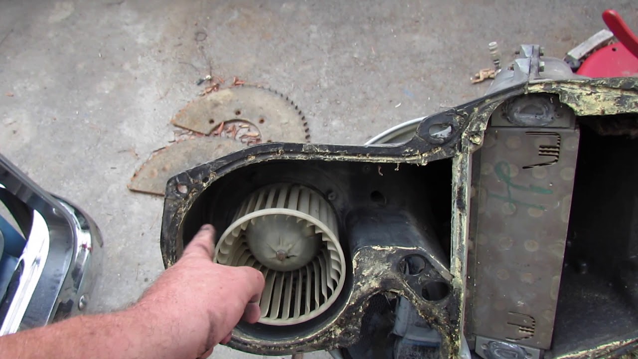 Chevy Squarebody-Budget Blower Motor Upgrade