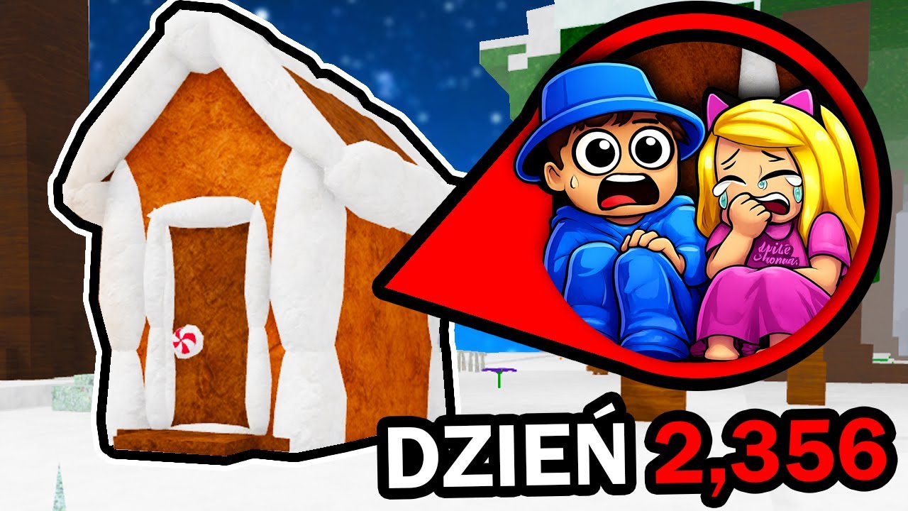 CZY PRZETRWAMY 99 NOCY W PIERNIKOWYM DOMKU? | (Roblox)