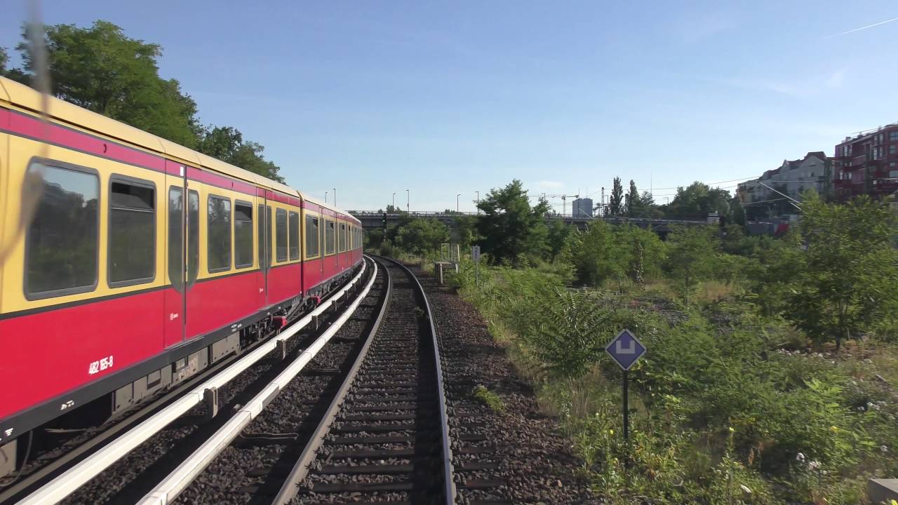 Führerstandsmitfahrt S-Bahn Berlin von Teltow Stadt  nach Henningdorf  auf der S25 mit BR 481 in 4K.