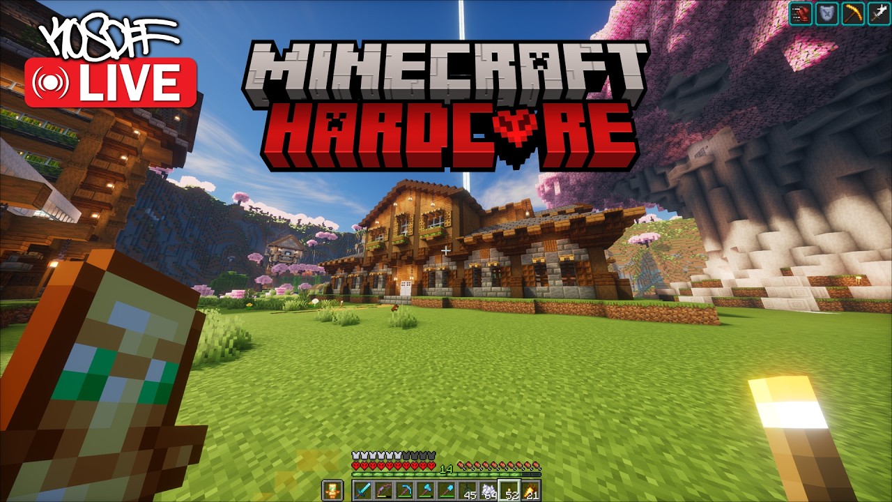 🔴LIVE! ⭐ GETTING JEFF's DUCK SKIN + HARDCORE MINECRAFT ⭐