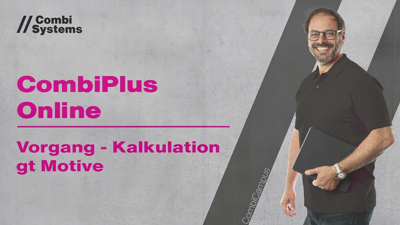 CombiCampus: CombiPlus Online - Vorgang-Kalkulation-gt Motive