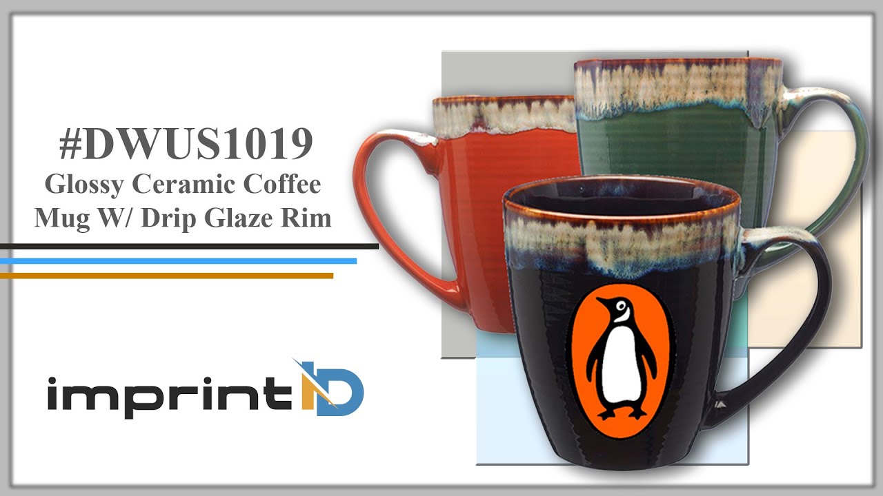 Glossy Ceramic Coffee Mug 17 Oz. Mugs #DWUS1019