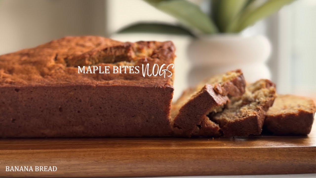 Soft & Moist Banana Bread Recipe