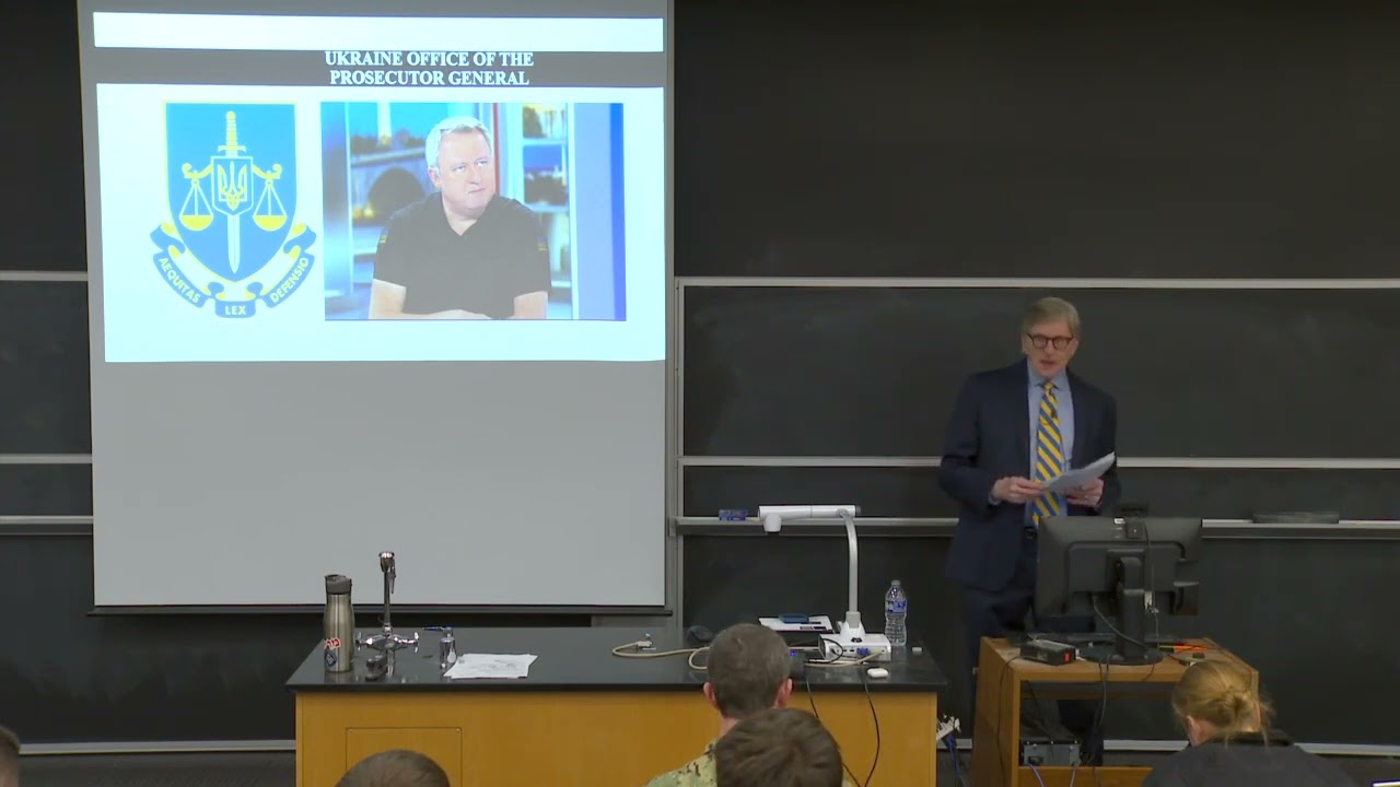 Ethics Speaker Series - Professor Mitt Regan, 
