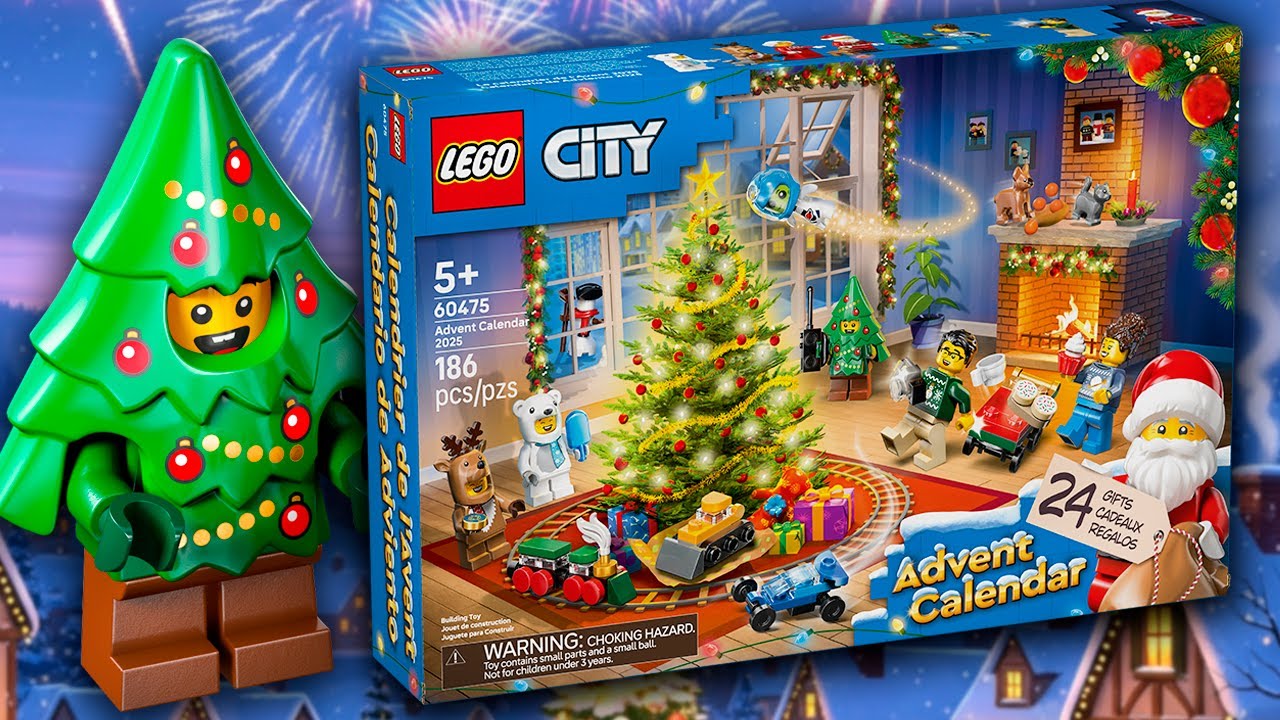 LEGO CITY ADVENT CALENDAR 2025 - ОБЗОР КАЛЕНДАРЯ ЛЕГО СИТИ 2025 (60475)