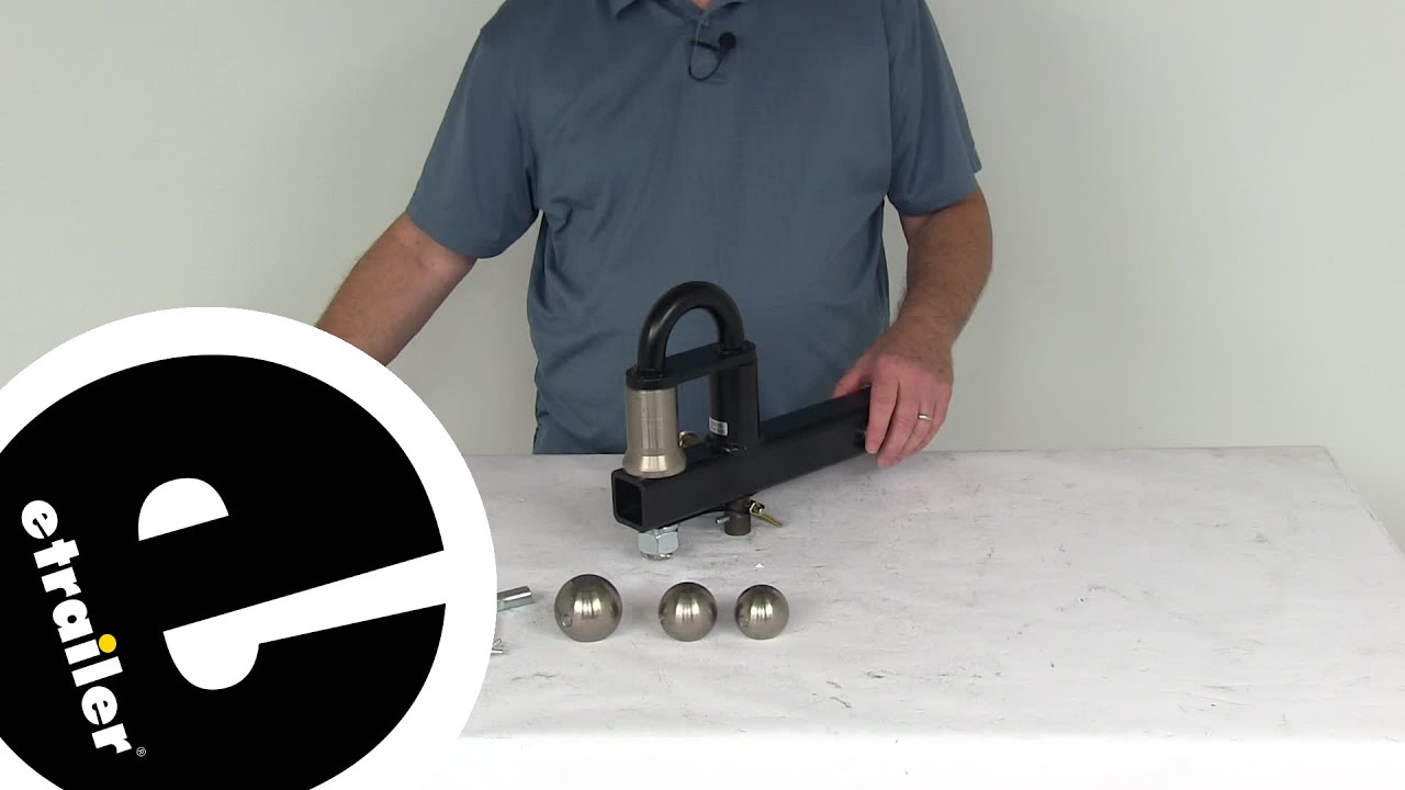 etrailer | Feature Breakdown: Convert-A-Ball Pintle Hook Combo for 2