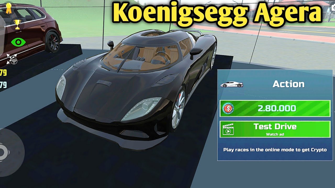 Purchased New KOENIGSEGG AGERA But What Is The Top Speed ? - Car Simulator 2 Gameplay