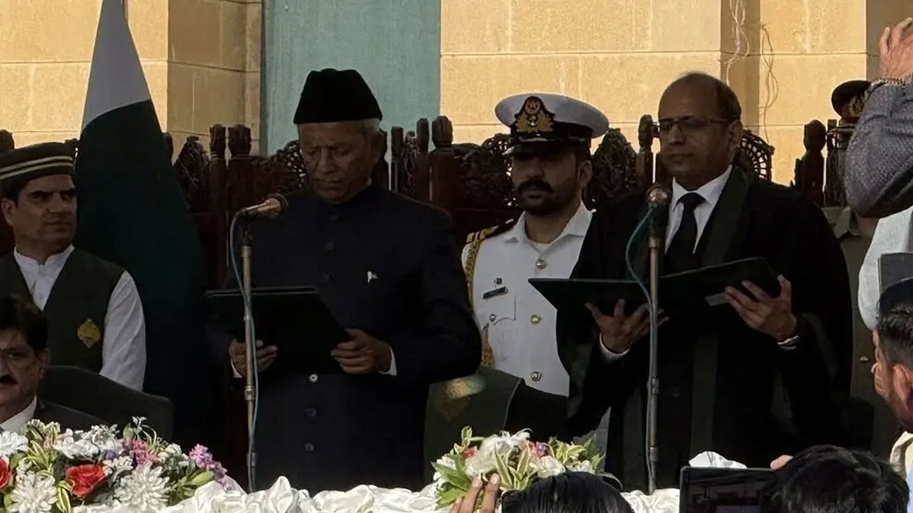 Nehal Hashmi sworn in as Sindh governor
