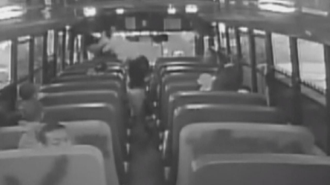 Mom Brutally Attacks School Bus Driver As Terrified Children Watch In Fear