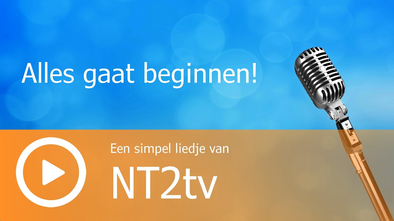 Alles gaat beginnen