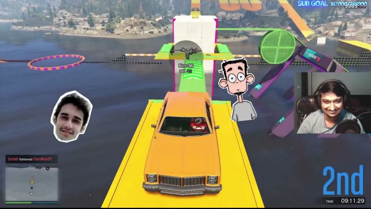 When three people tried to bully Daddy Cool in GTA 5 RACE