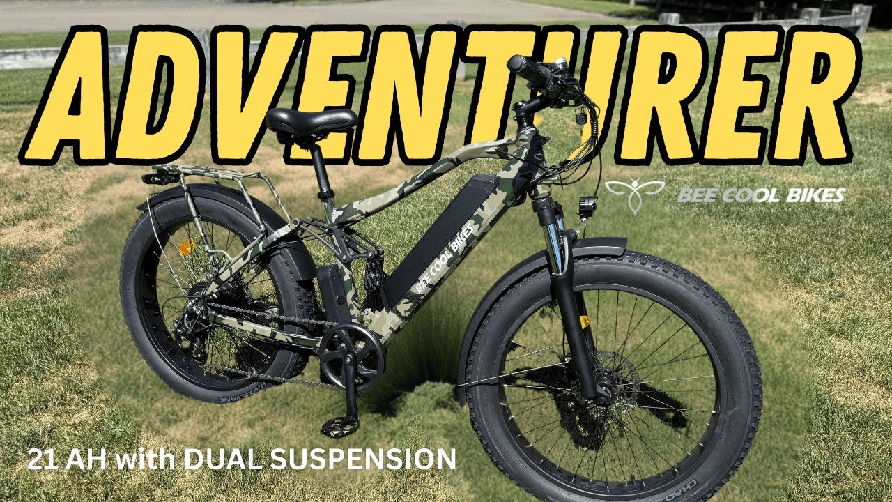 I found the CLASSIC CAR of EBIKES | Forest Camo Bee Cool Adventurer 26x4