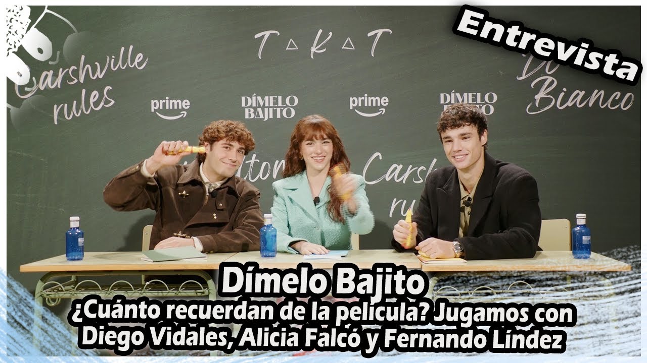 ¿Cuánto recuerdan de la película? Jugamos con Diego Vidales, Alicia Falcó y Fernando Líndez