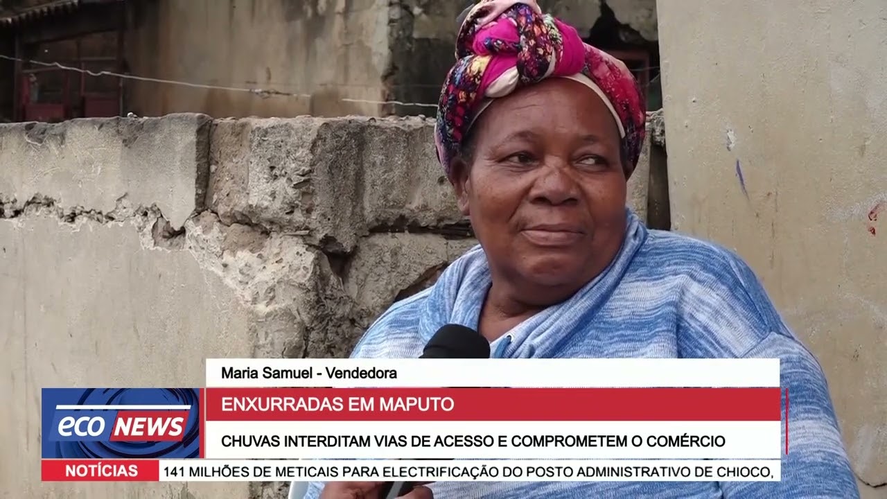 ENXURRADAS EM MAPUTO