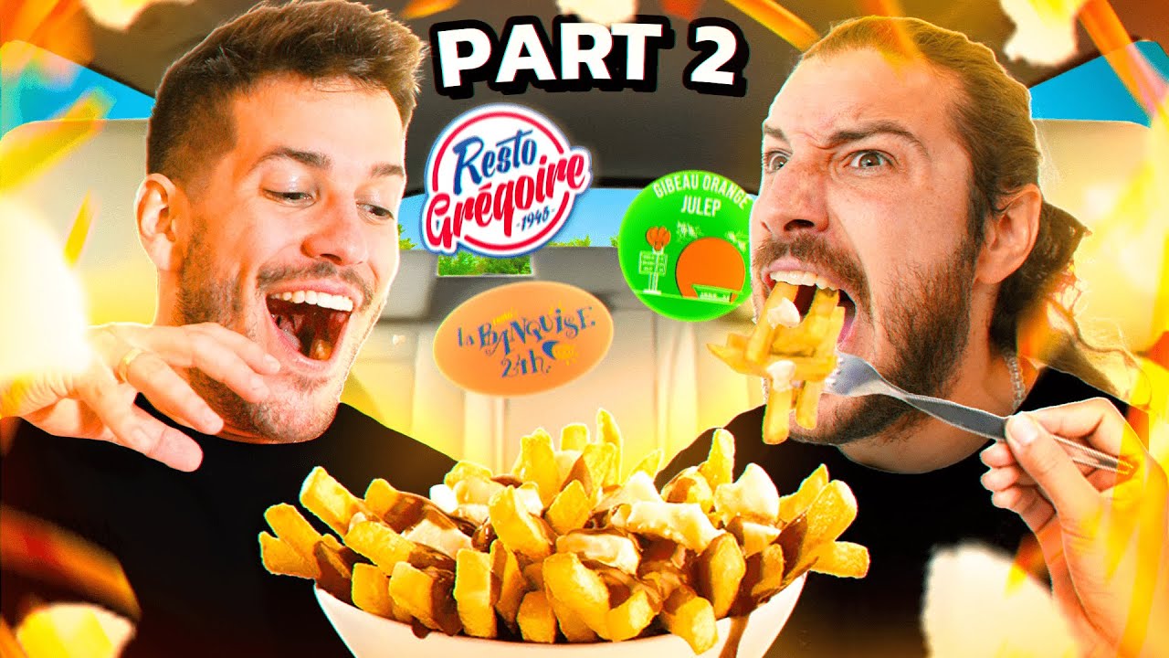 QUELLE EST LA MEILLEURE  POUTINE DE MONTRÉAL ?  Feat Adamo