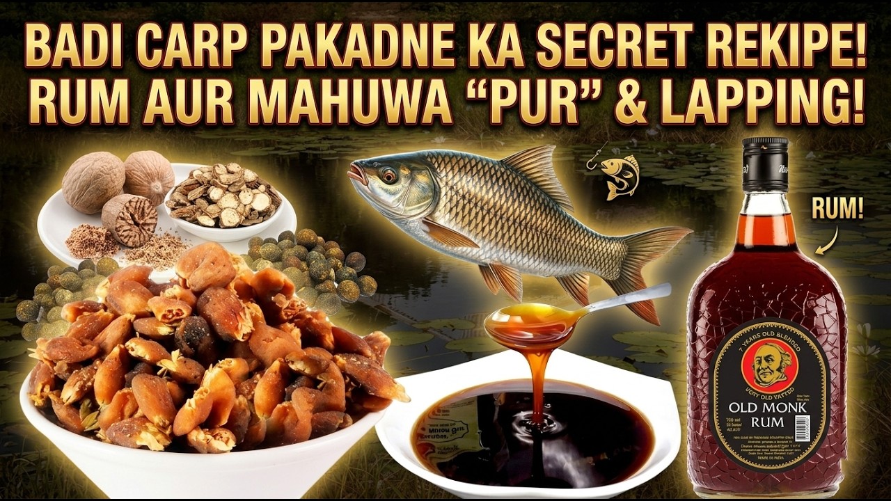 Mahua Ground bait For All Big Carp Fish Fully Explained