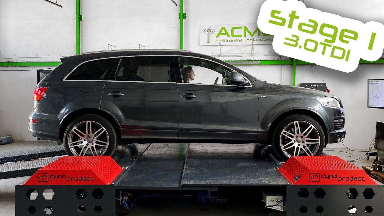 Dynorun: Audi Q7 (4L) stage 1 3.0TDI (BUG)