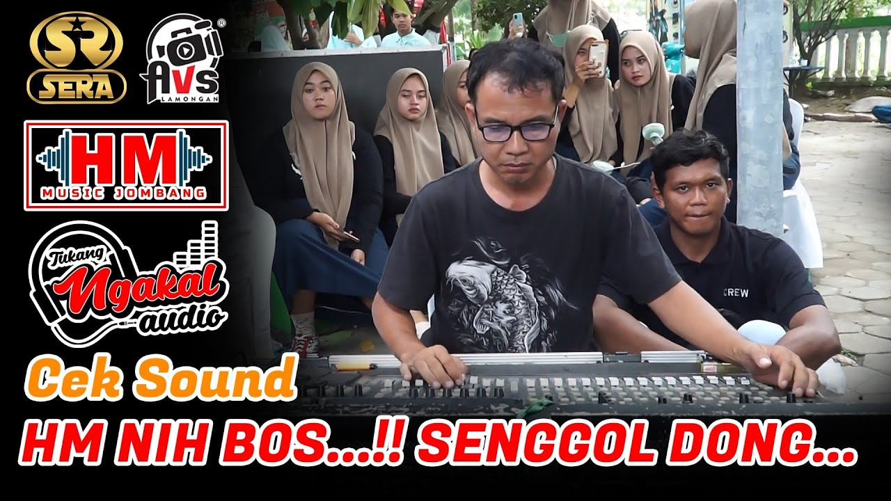 CEK SOUND HM MUSIC JOMBANG WITH MIXER BEHRINGER X32 | Om. SERA Live SMA 1 Purwoasri Kediri