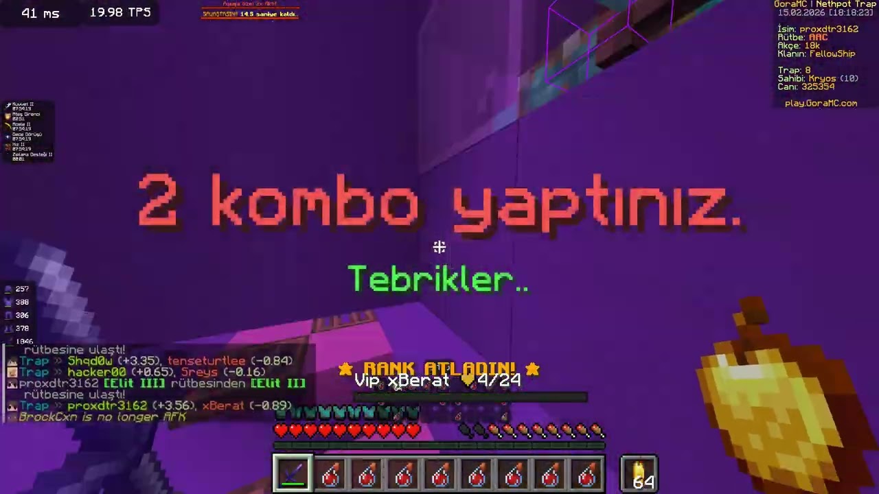 İnfxz planı başarıyla gerçekleştirildi. (kaşar mevo için)