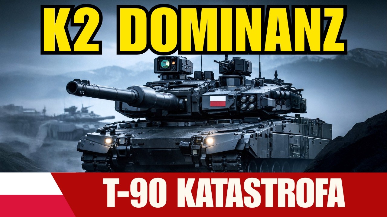 ROSJA W SZOKU: K2 kontra T-90 &ndash; twarde dane z test&oacute;w pokazują miażdżącą r&oacute;żnicę
