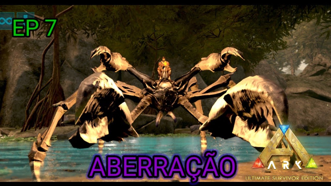 Domando karkinos | Ark aberração ep7| Ark ultimate Mobile Edition!
