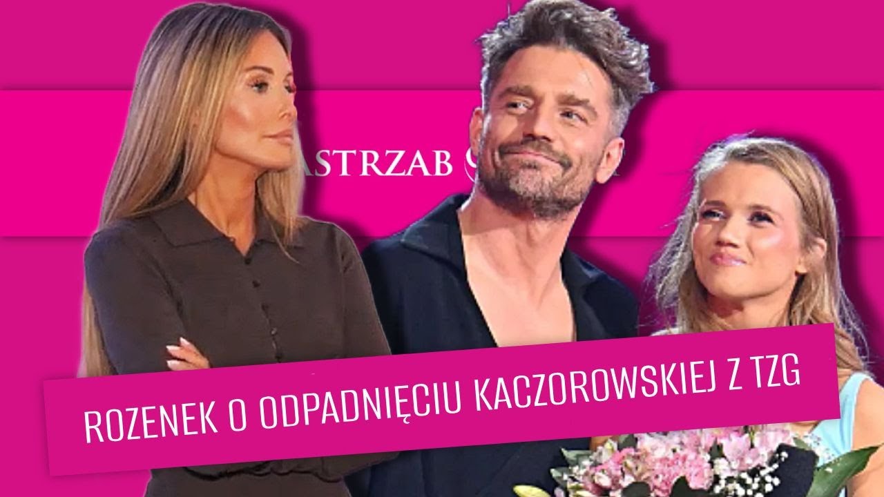 Rozenek komentuje sprawę odpadnięcia Agnieszki Kaczorowskiej z 