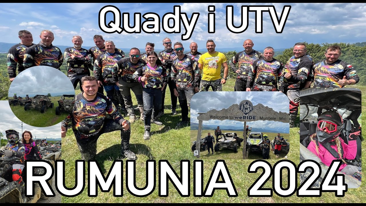 Quady Rumunia 🇹🇩 Trip 2024 część 1 Studio Filmowe Żyła 💀