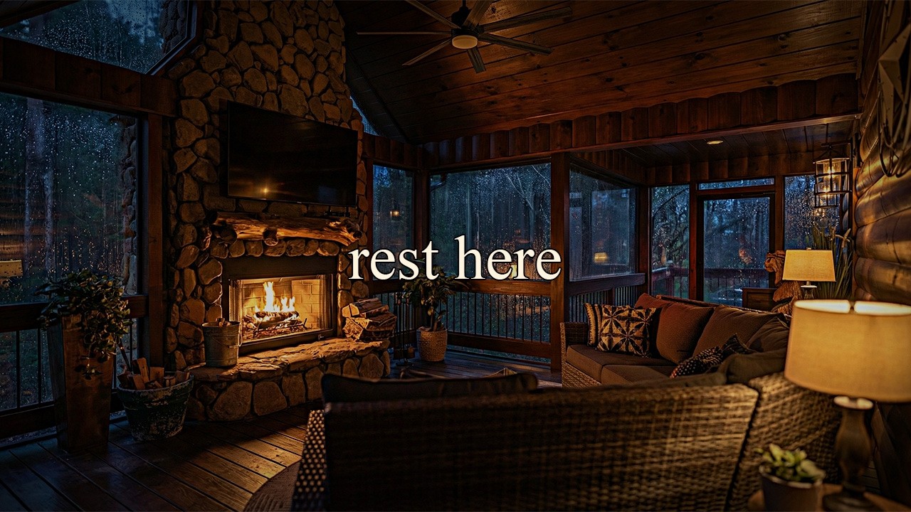 it’s been a lot… sit for a while... (1940s jazz music w/ fire crackling and white noise)