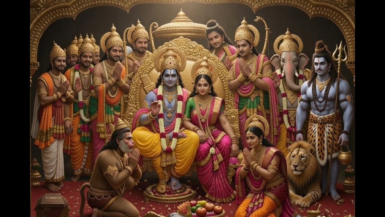 श्री राम अष्टकम् | Shri Ram Ashtakam | भव्य राम भजन | Powerful Mythological Devotional Song |