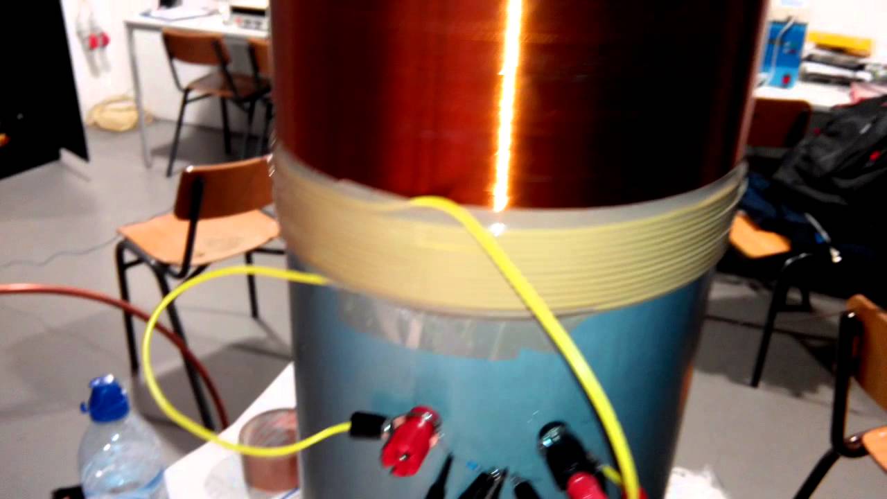 Tesla Transformer single-wire transmission