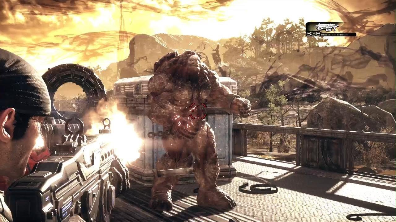Gears of War: Reloaded - Final Boss And Credits