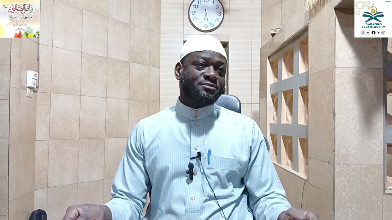 📖 Riyâd As-Sâlihîn | باب فضل الجوع وخشونة العيش والاقتصار عَلَى القليل من   | Malam Moustapha GADO