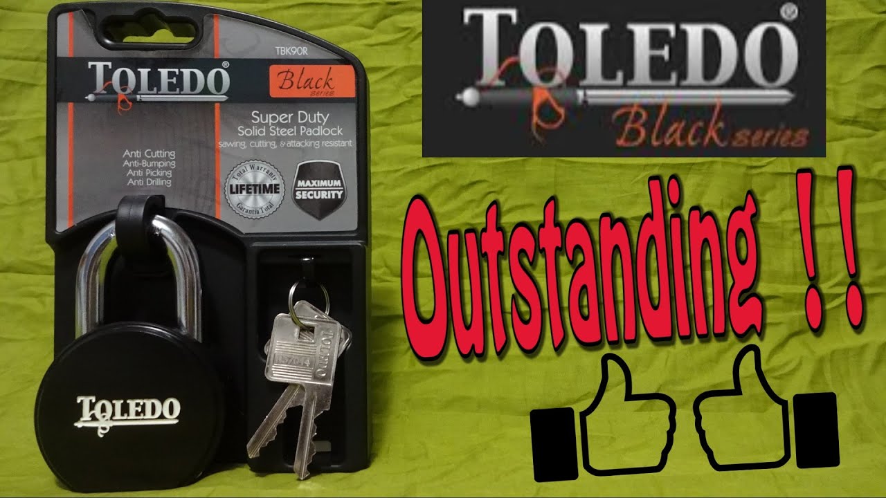 #336 TOLEDO TBK90R  (Outstanding padlock)