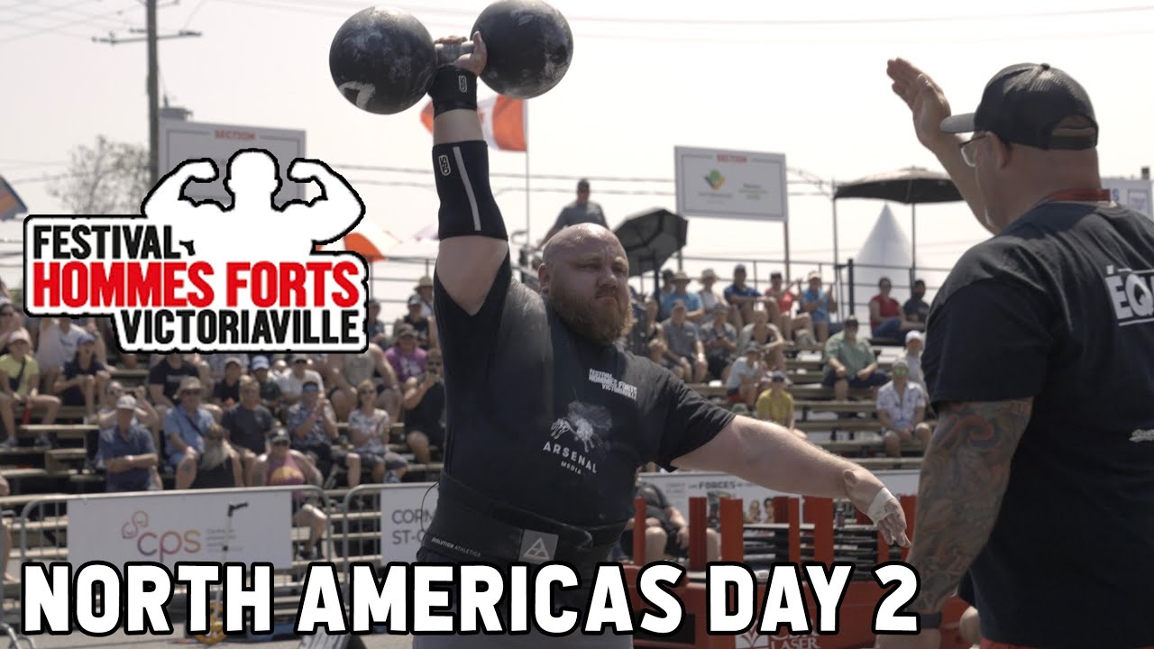 North Americas Strongest Man - Day 2 Full Coverage + Podium