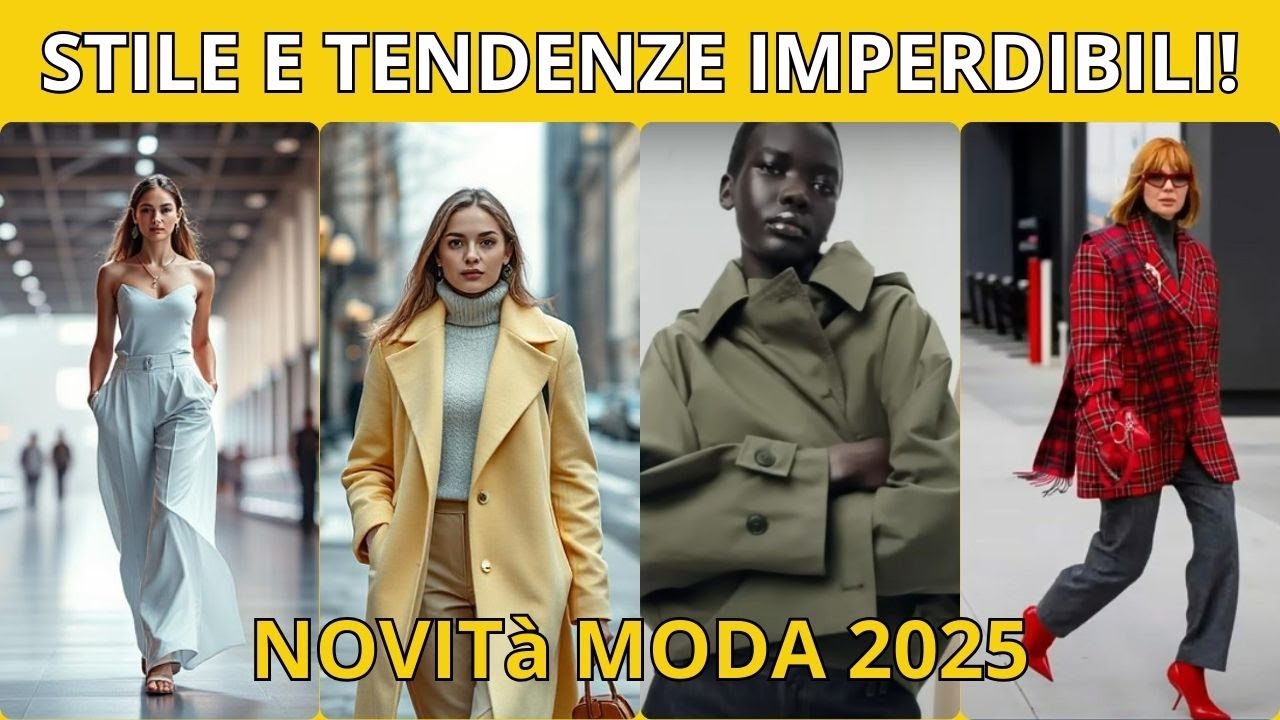 Tendenze Moda 2025: Colori, Stampe e Materiali TOP! Look Must-Have per un Stile Incredibile!