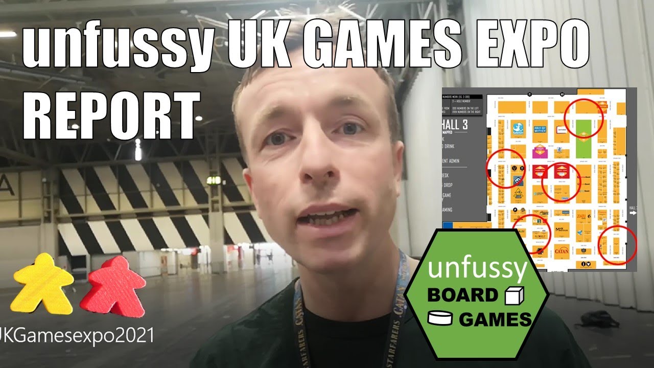 Unfussy Report from the UK Games Expo 2021!