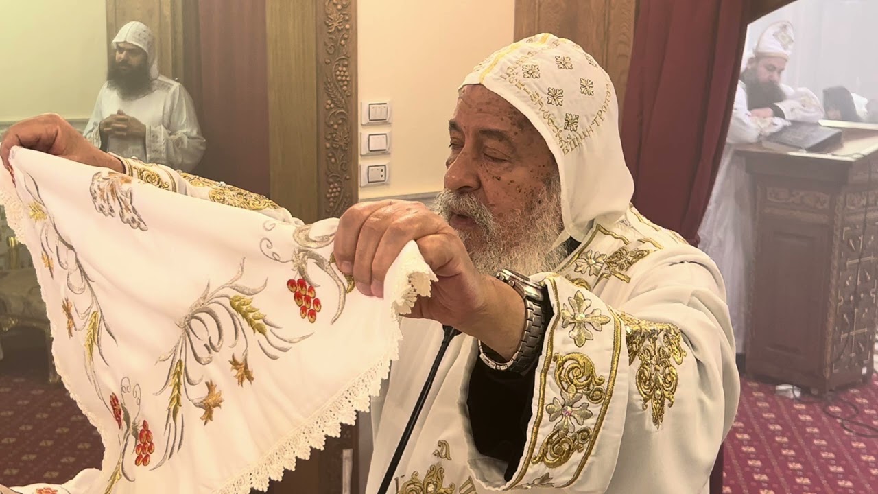 الصلح الباسيلي قبطي28-1-2026 لنيافة الانبا شاروبيم مطران قنا بكنيسة المجدلية بدير مارجرجس بالمحروسة 