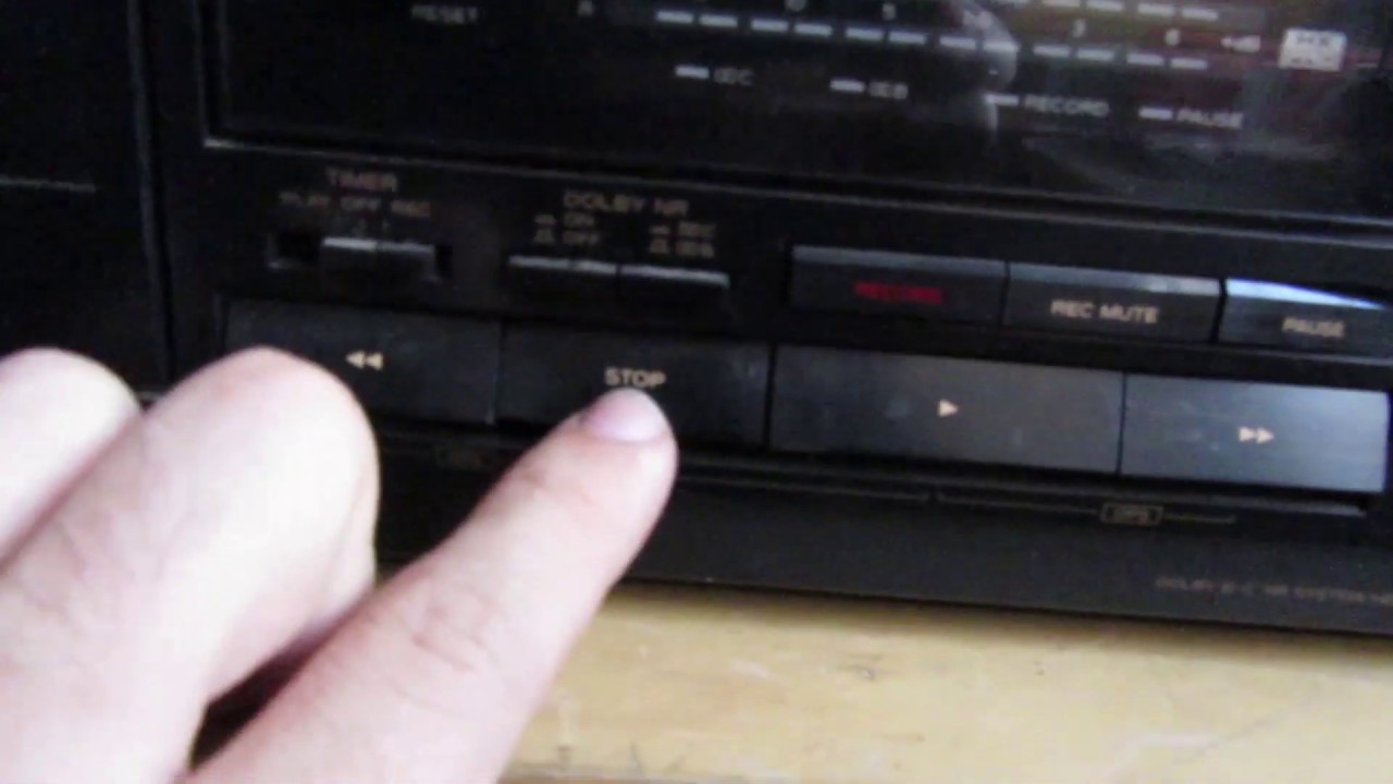 Riparazione piastra a cassette Teac V-490