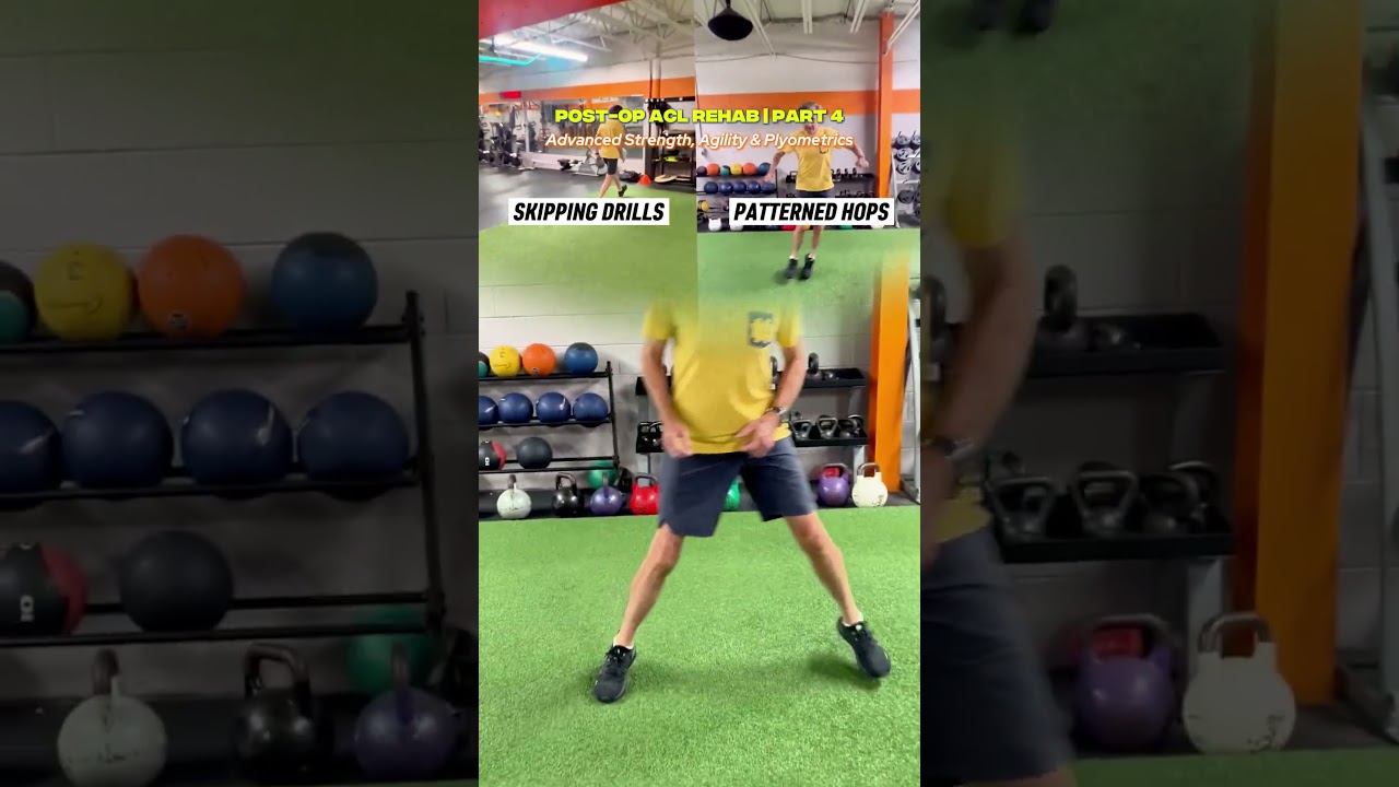 Post-OP ACL Rehab | Advanced Strength, Agility & Plyometrics • Part 4