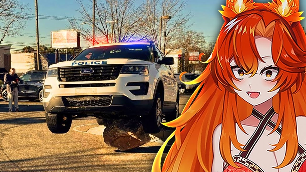 OFFICER YOU CAN'T PARK THERE!! (Idiots in Cars)