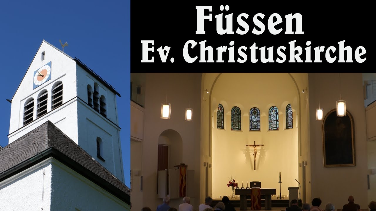 FÜSSEN (OAL), Ev. Christuskirche - Vollgeläut