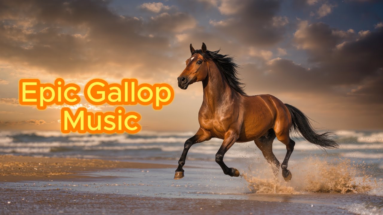 Epic Gallop Music (2 Hours) — Horses Across Landscapes
