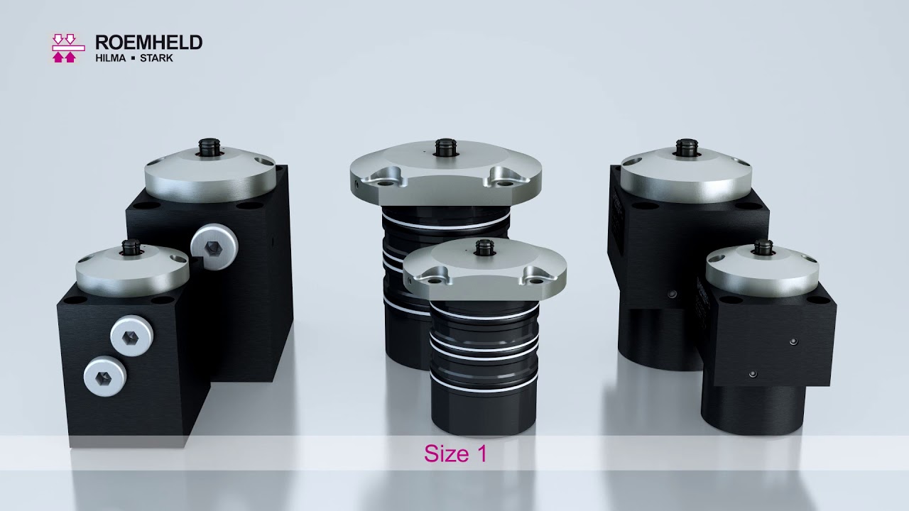 HİDKOM   ROEMHELD DELİK İÇİ ya da İÇ ÇAP HİDROLİK FİKSTÜR SİLİNDİRLERİ BORE CLAMP