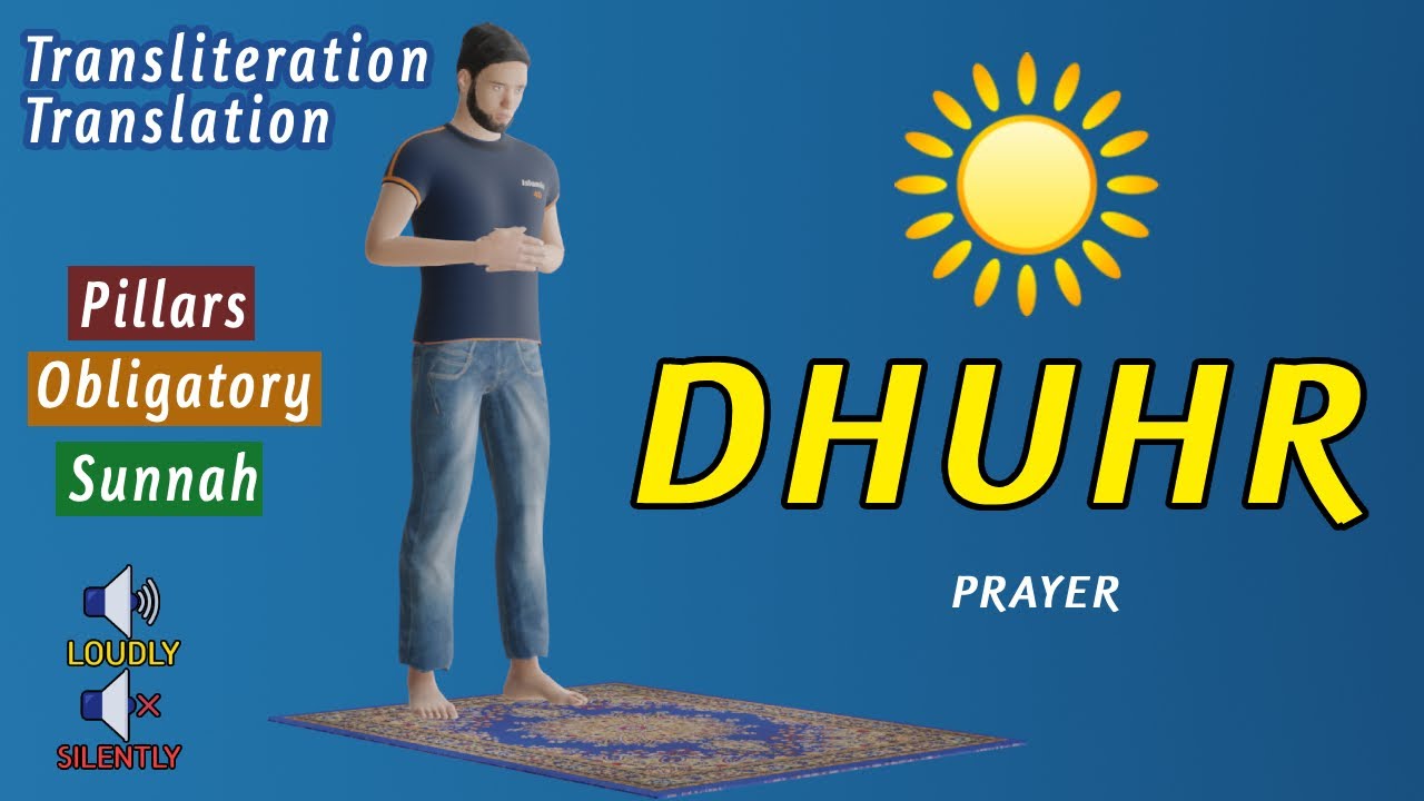 How to pray Dhuhr for men 