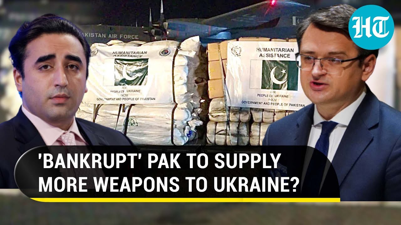 Kyiv Eyes Weapons From Pak As West's Arsenal Runs Dry? Ukraine's FM Meets Bilawal In Islamabad